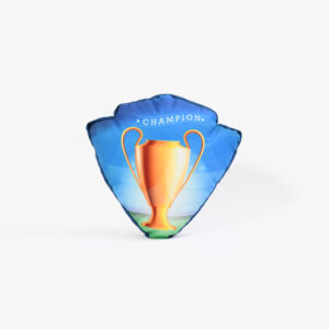 COJIN KIDS GOL CHAMPION ESCUDO FORMA