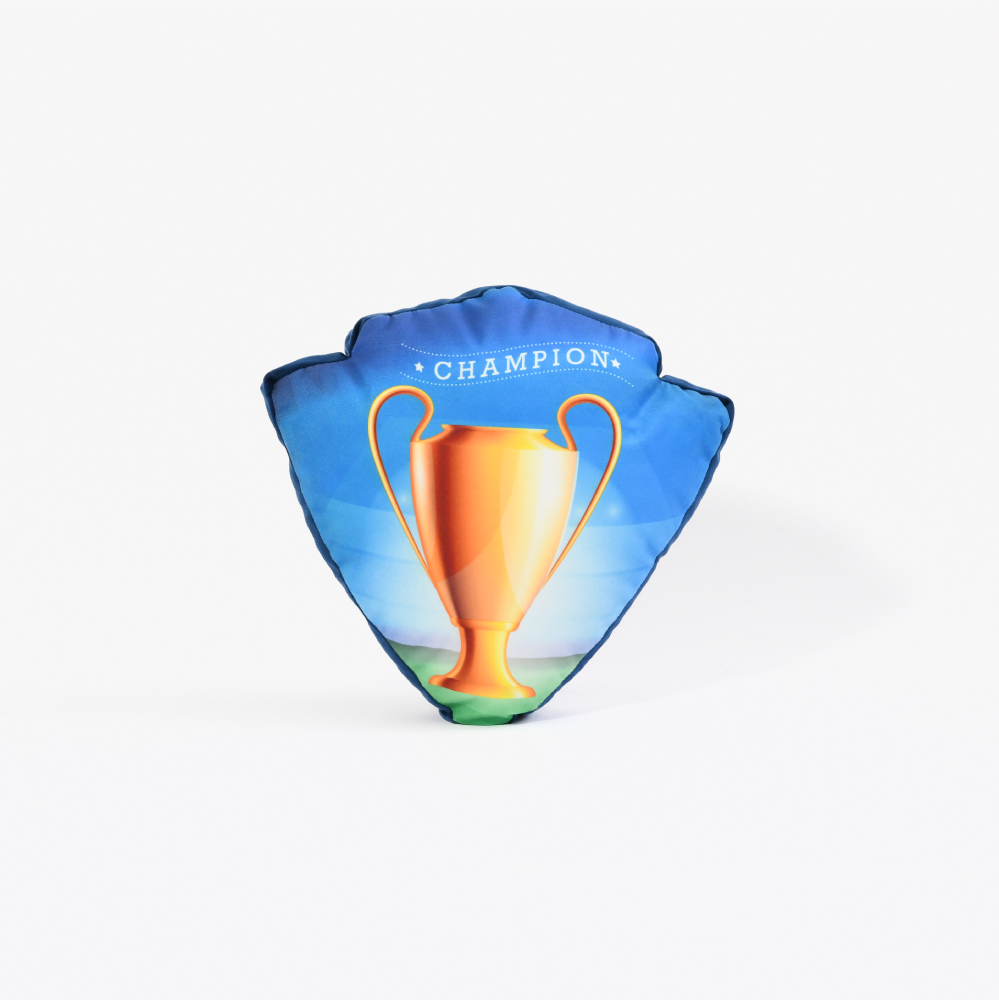 COJIN KIDS GOL CHAMPION ESCUDO FORMA