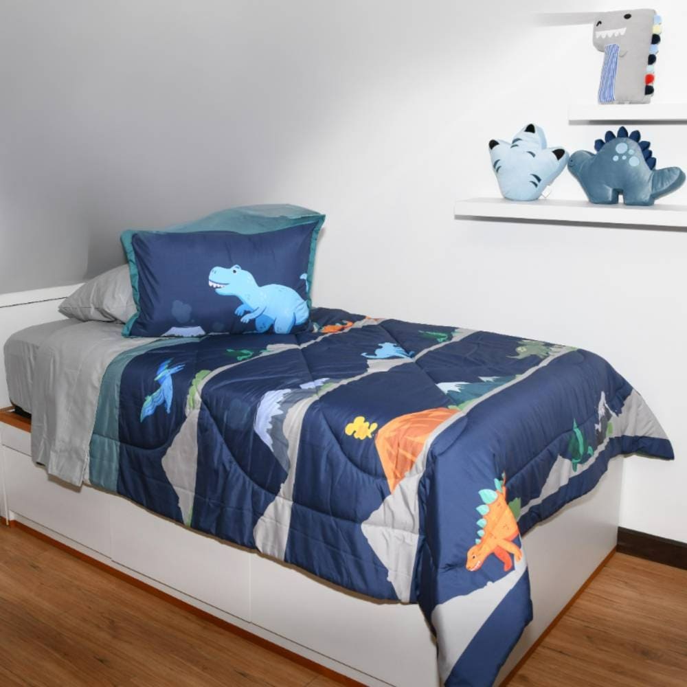 EDREDON KIDS DINO TALE FULL