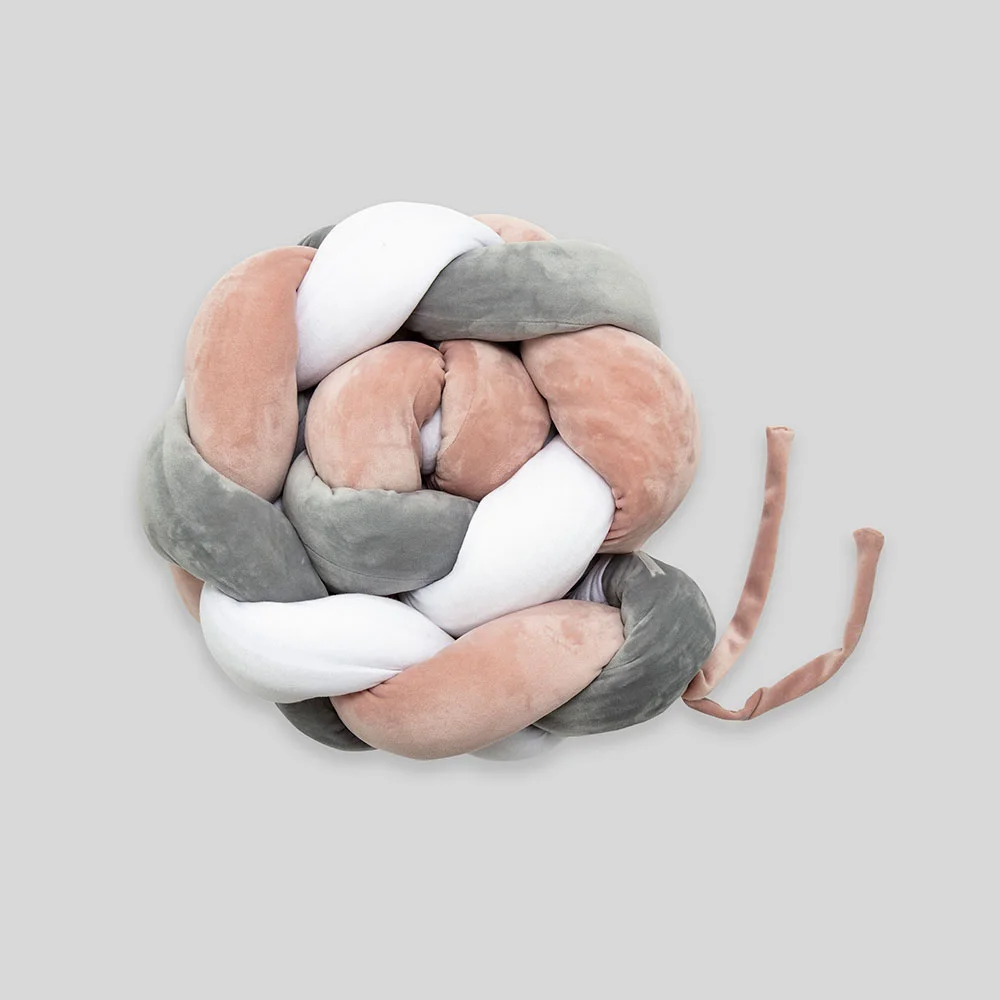 Protector Cuna largo trenza