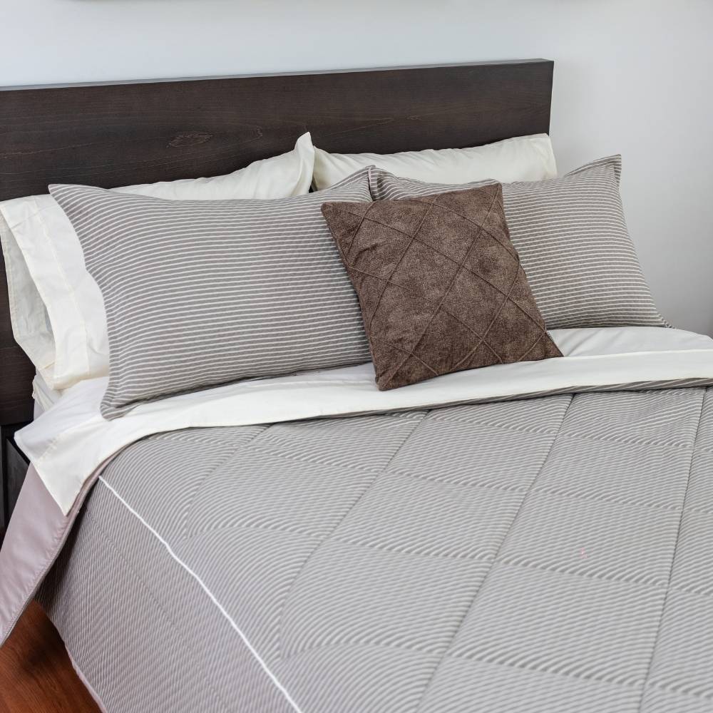 COBERTOR ESSENTIALS GALLETA HABANO