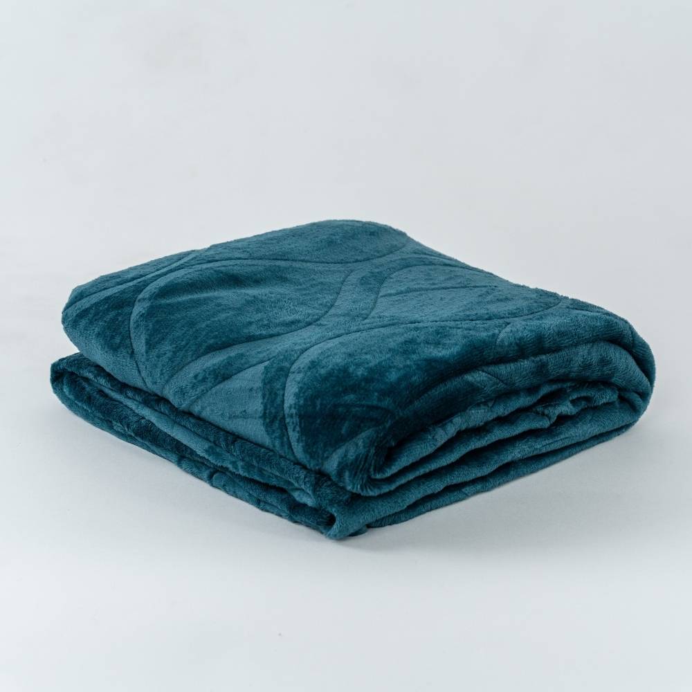 COBIJA ESSENTIALS OLAS ESMERALDA