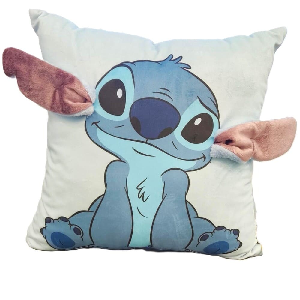 COJÍN AVENTURA TROPICAL STITCH SMILEY