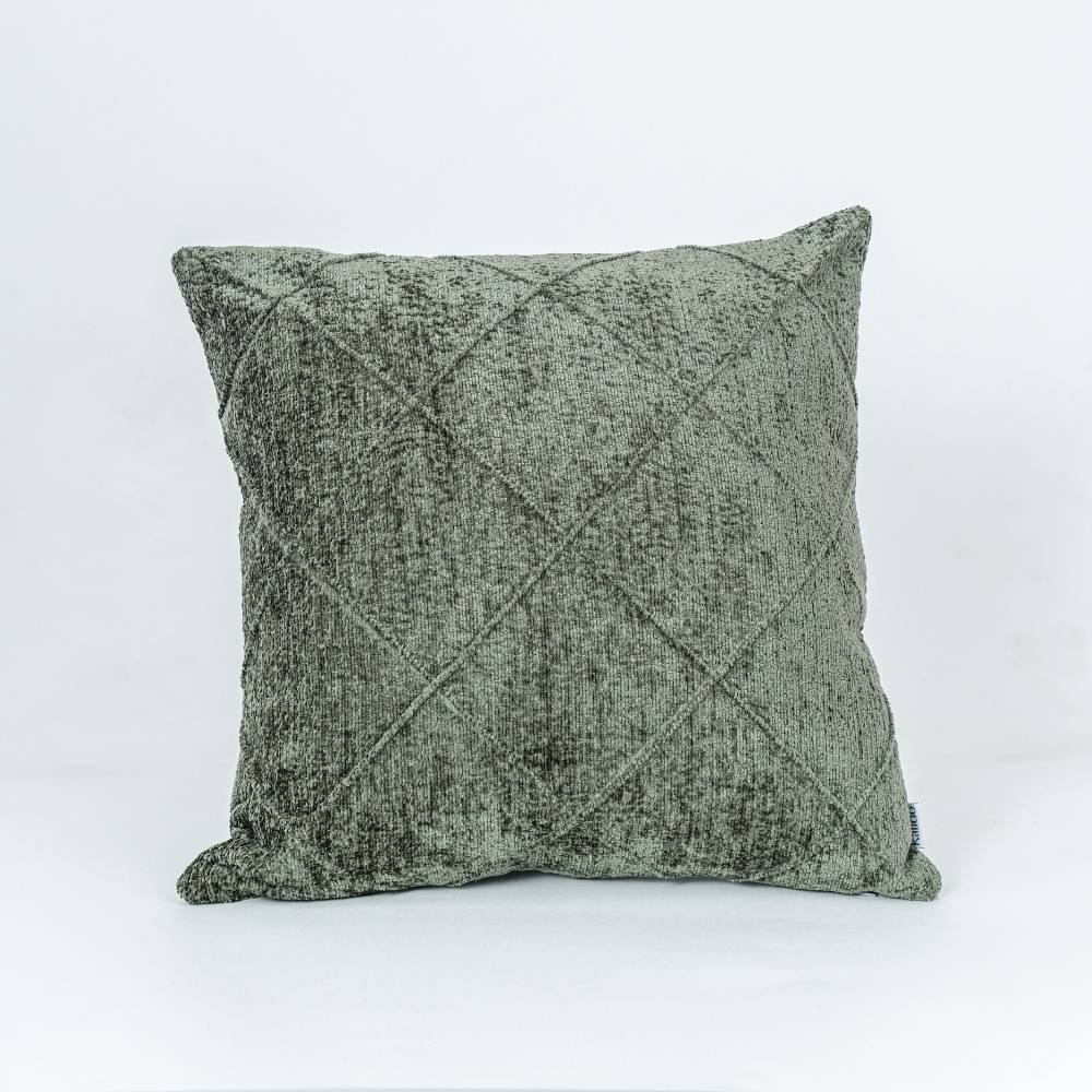 COJIN ESSENTIALS BASICOS ROMBOS BILBAO VERDE