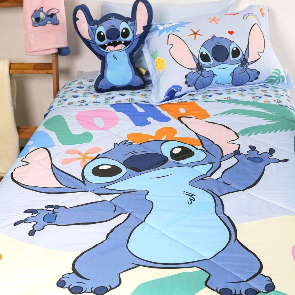 EDREDÓN STITCH AVENTURA TROPICAL