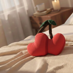 COJIN HUGS KISSES CORAZONES CEREZA