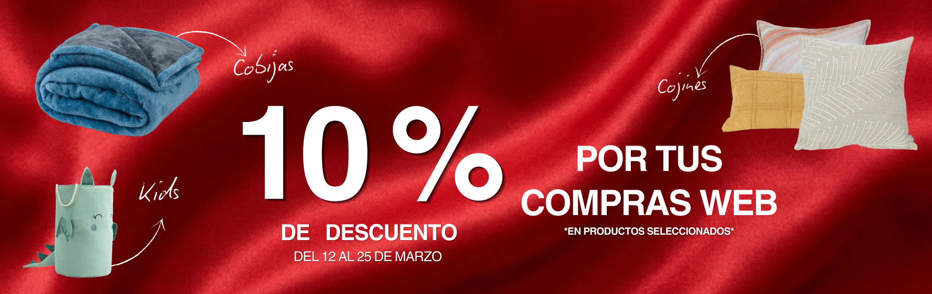 Descuento 10% en productos seleccionados Kálido