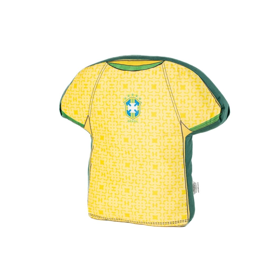 Cojin Forma Camiseta Brasil