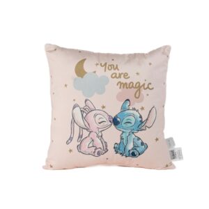 Cojín Stitch and Angel Magic