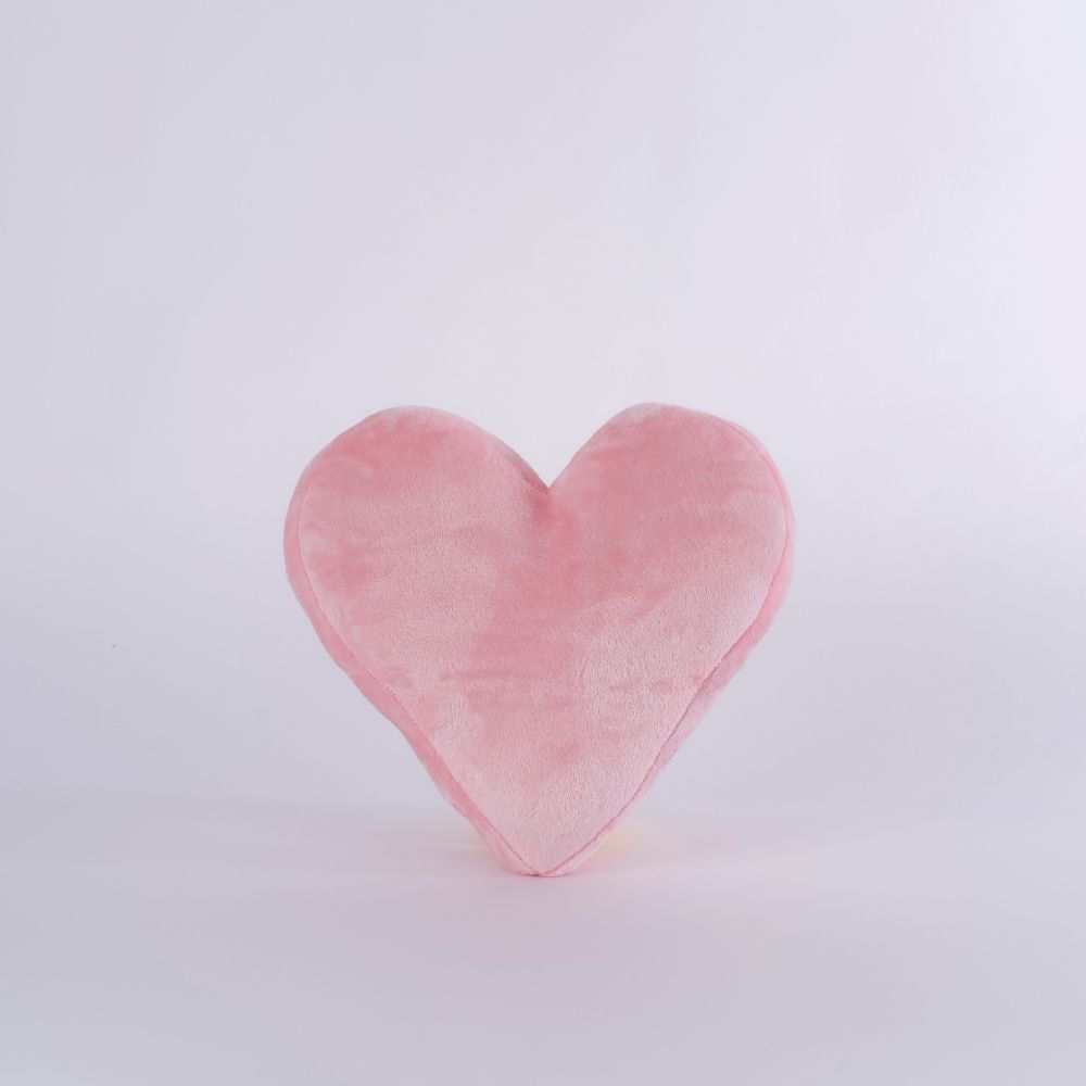 Cojin Hearts Forma Corazon Rosa
