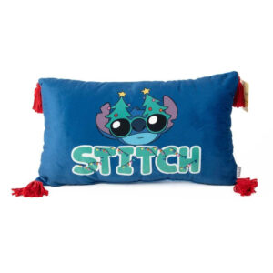 Cojin Merry Everything stitch navideño lumbar