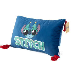 Cojin Merry Everything stitch navideño lumbar