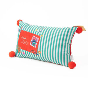 Cojin Merry Everything stitch to santa lumbar