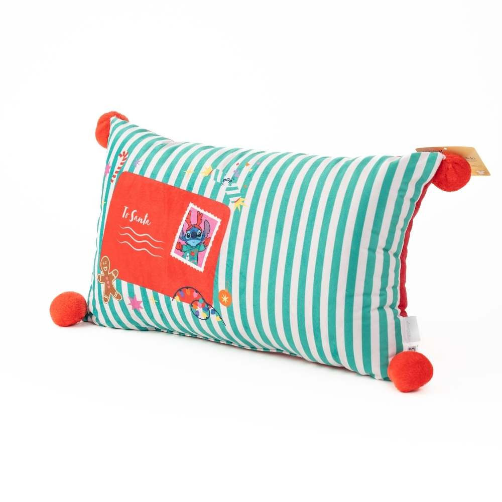 Cojin Merry Everything stitch to santa lumbar