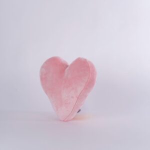 Cojin Hearts Forma Corazon Rosa