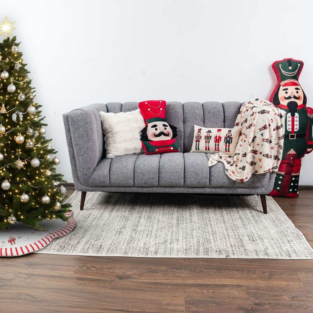 Manta decorativa Happy Nutcracker