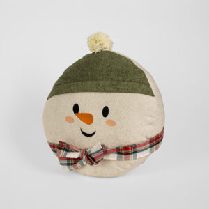 Cojin forma magia del bosque snowman