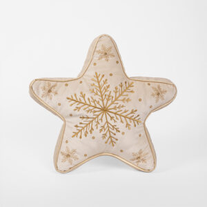 Cojin forma winter glow estrella