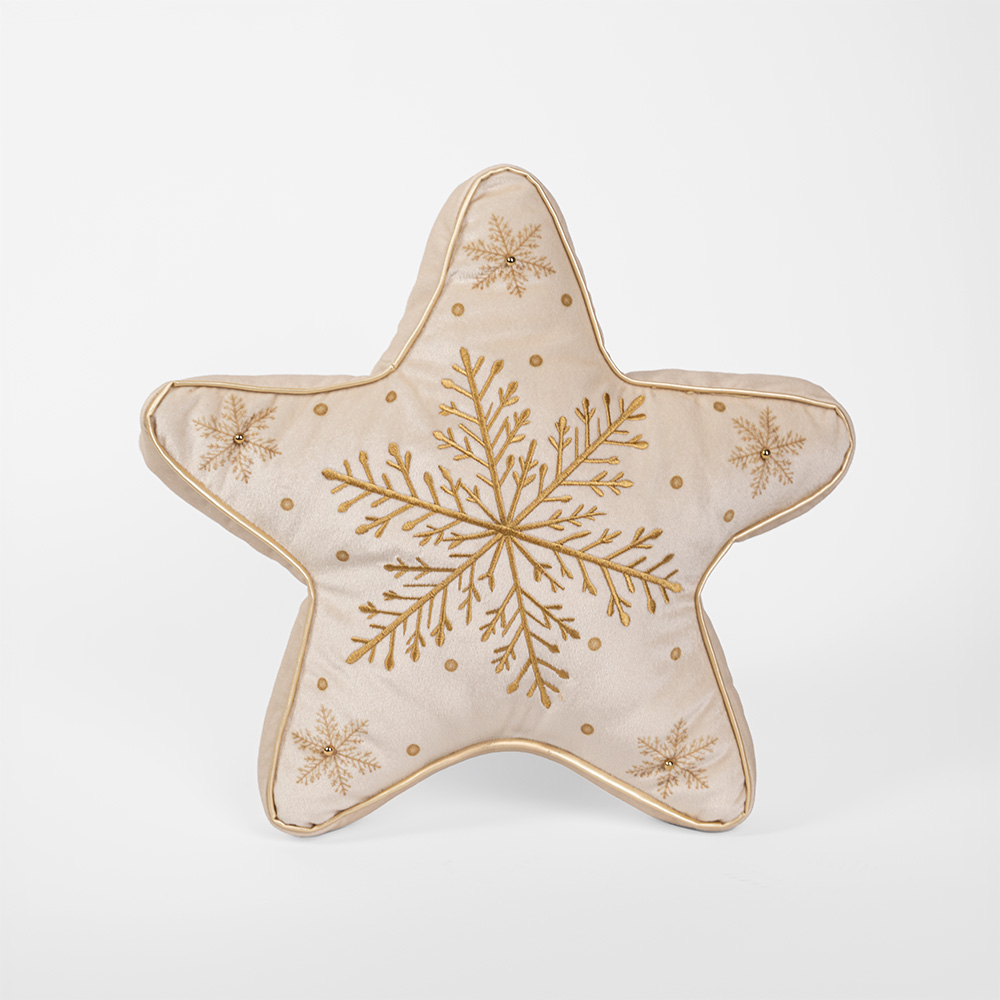 Cojin forma winter glow estrella