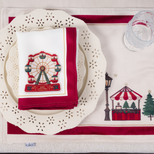 SERVILLETAS E INDIVIDUAL CHRISTMAS MARKET