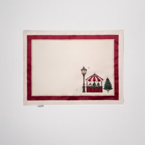 Set x4 individuales christmas market